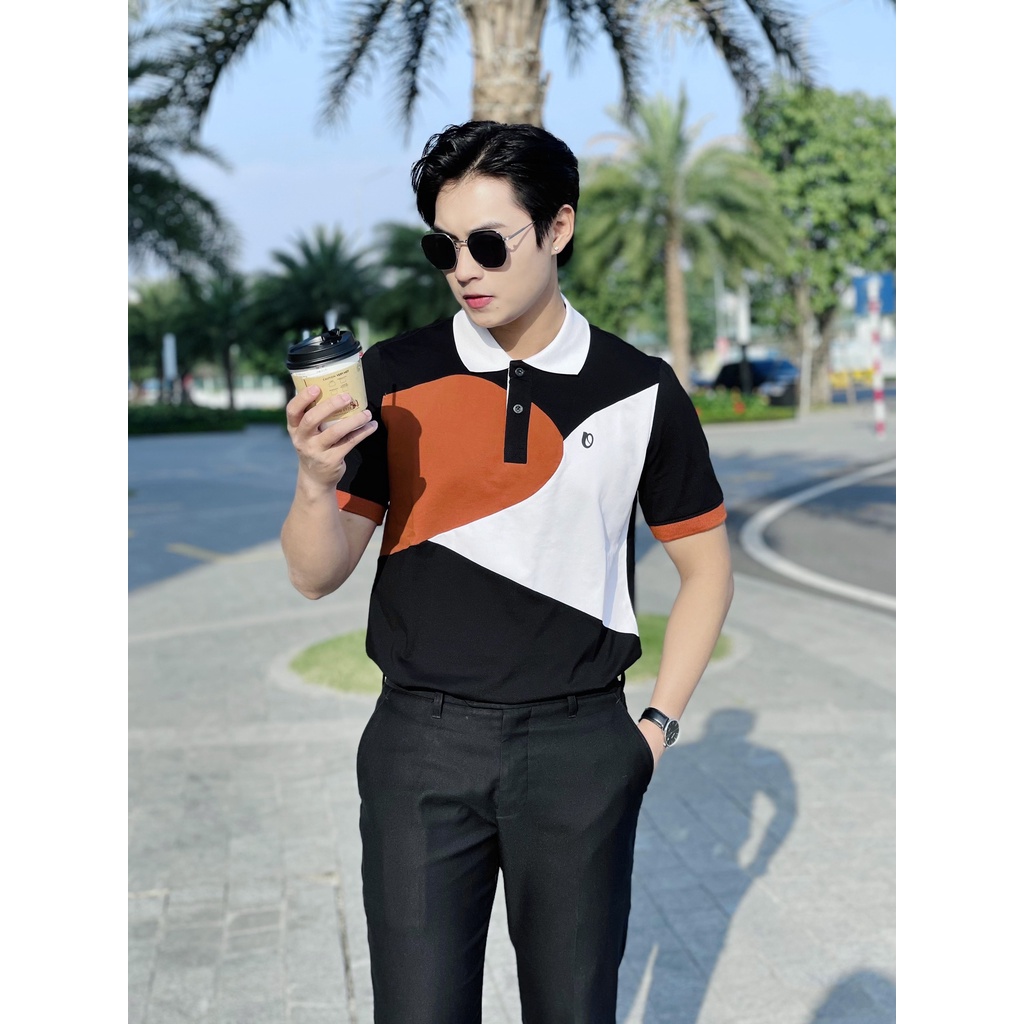 Áo Nam Polo KOWALSKI OVERCO Cao Cấp Chất Vải Cotton Mềm Mịn Thoáng Mát Co Giãn 4 Chiều