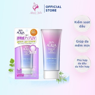 Kem chống nắng Skin Aqua Tone up UV SPF 50+ nội địa Nhật Bản 80g