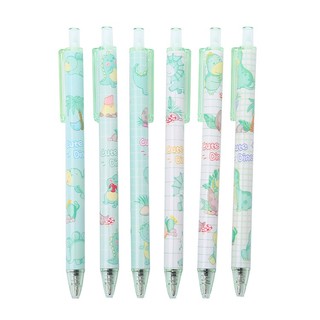 3 Bút Bi Bấm Khủng Long Cute - Thỏ Hồng VPP
