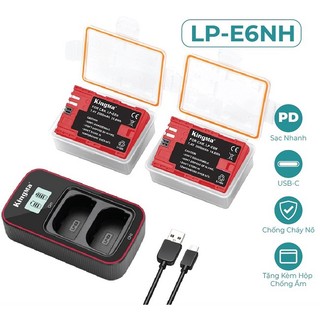  Pin KingMa LP-E6NH dùng cho Canon EOS 5D2 5D3 5D4 6D 60D 6D2 7D 70D 7D2 80D 5DSR R R5 R6 