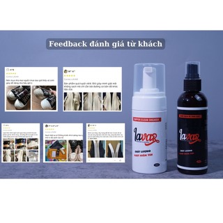 Bộ xịt BỌT vệ sinh giày Lavar