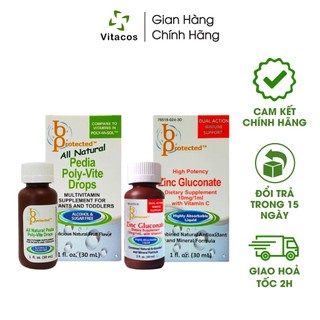 Combo Siro Ăn Ngon & Tăng Sức Đề Kháng Cho Bé Bprotected 30ml