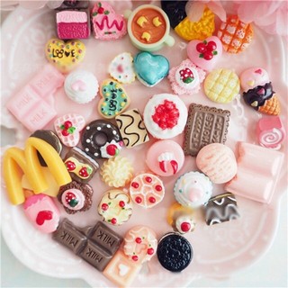 Combo Charm bánh ngọt mix (10 món) - nguyên liệu slime
