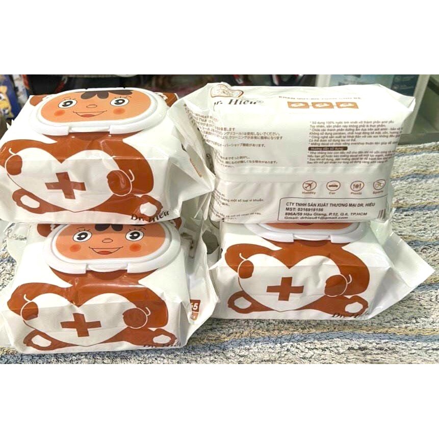 Khăn Ướt Dr.Hiếu An Toàn Cho Mọi Loại Da