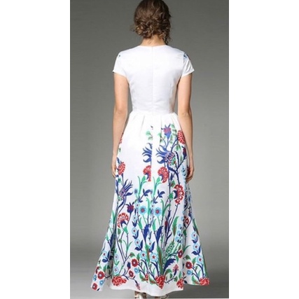 Đầm maxi Kay in hoa siêu đẹp