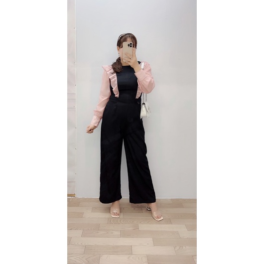 Jumpsuit Bigszie Nữ 60kg đến 95kg(ảnh thật Mỹ Nhung bigszie) | BigBuy360 - bigbuy360.vn