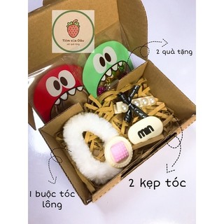 Set quà tặng mini phụ kiện tóc xinh
