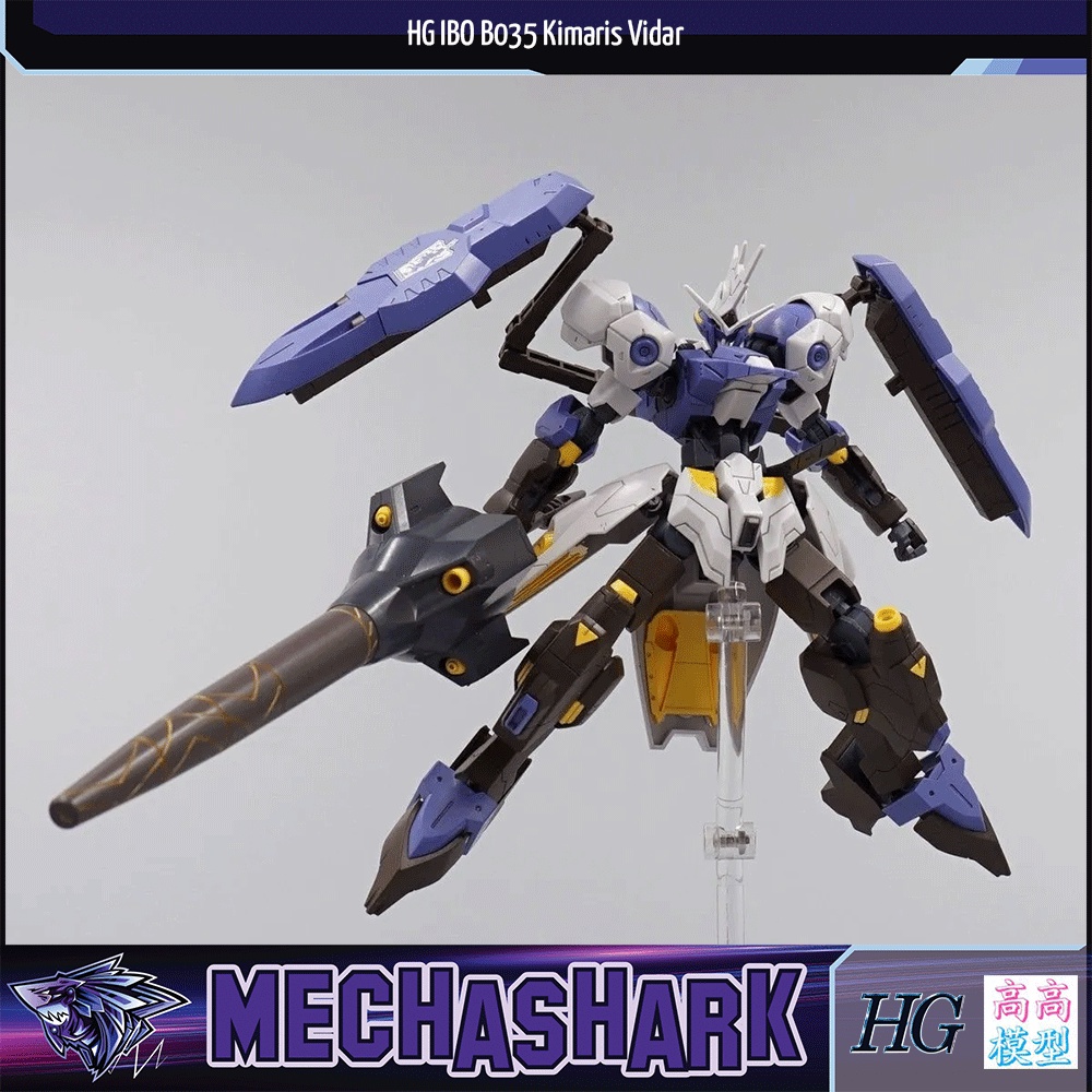 Mô Hình Lắp Ráp HG IBO 1/144 Kimaris Vidar - TT Hongli B035 1/144 Fighter - Robot vũ trụ IBO Post Disaster