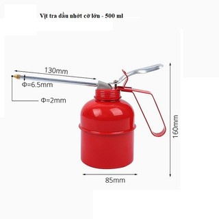 Bình tra dầu mini, bình tra nhớt xe đạp