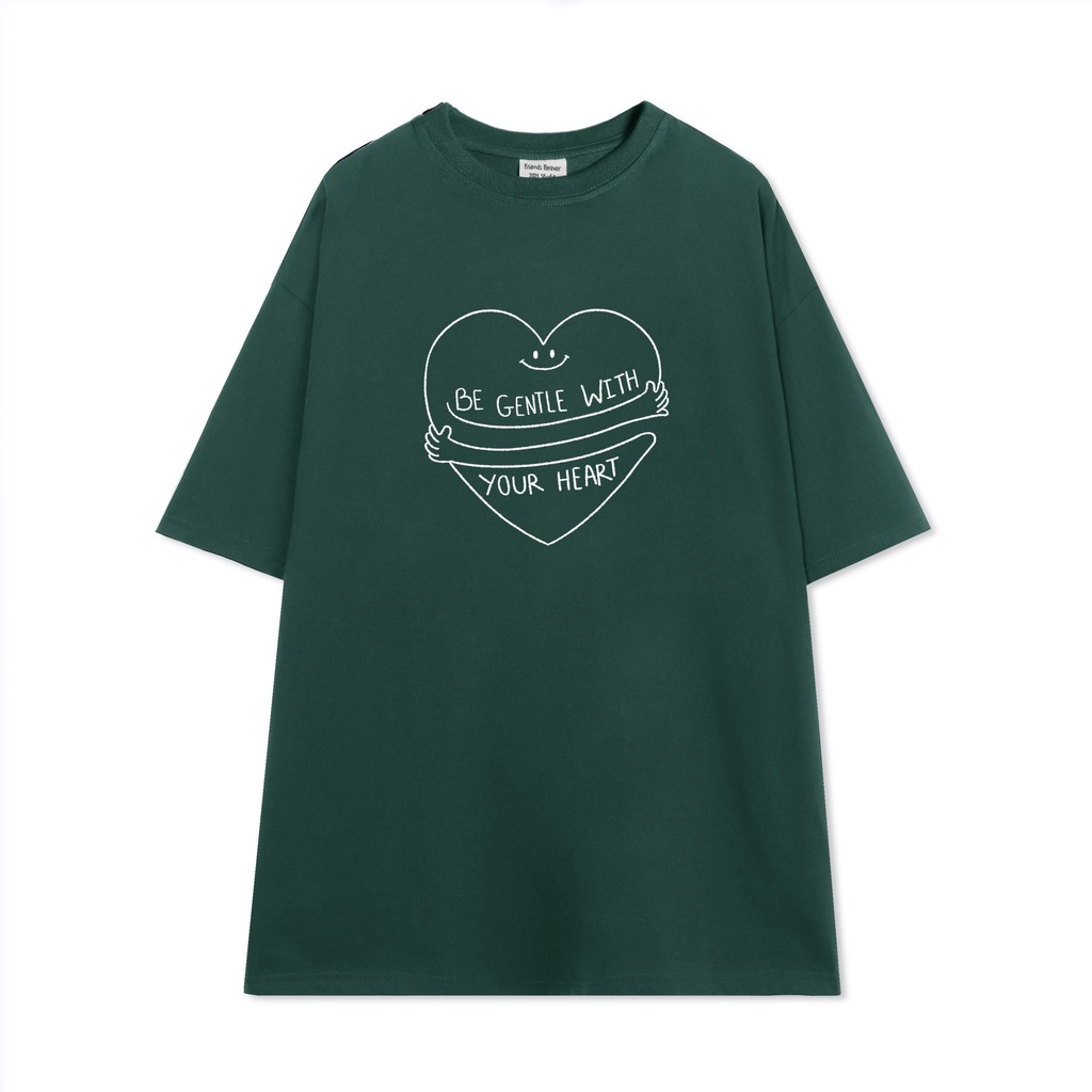 ÁO THUN FF FORM RỘNG YOUR HEART, VẢI THUN 2 CHIỀU COTTON 250GSM