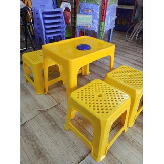 Combo bộ bàn ghế trà chanh