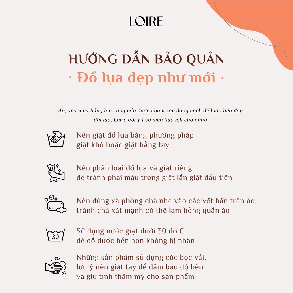 Áo Choàng Lụa Buộc Eo Loirechic ACN01