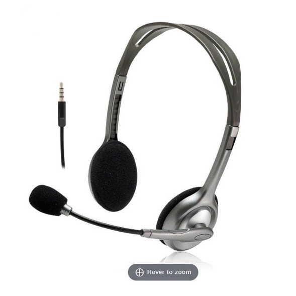 Headphone LOGITECH H111 Chính hãng (1 Jack 3.5mm)- TAI NGHE CHỤP TAI