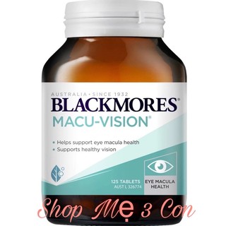 [Hộp lớn 150 viên] Thuốc bổ mắt Blackmores Macu Vision của Úc