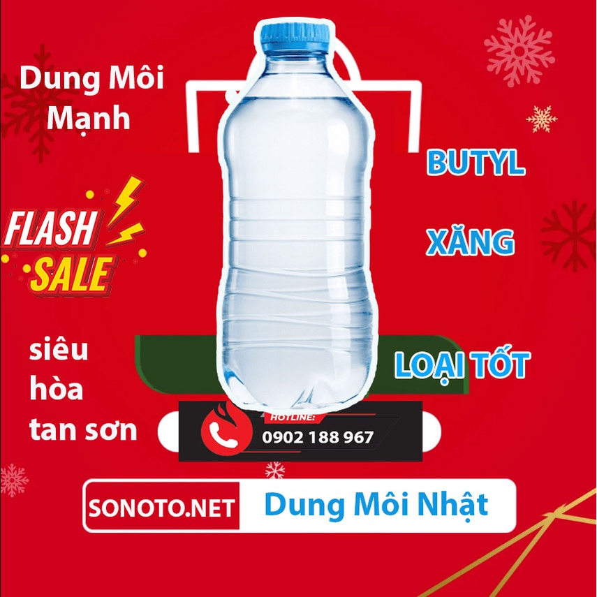 Dung môi pha sơn butyl acetate Nhật loại hòa tan cực nhanh