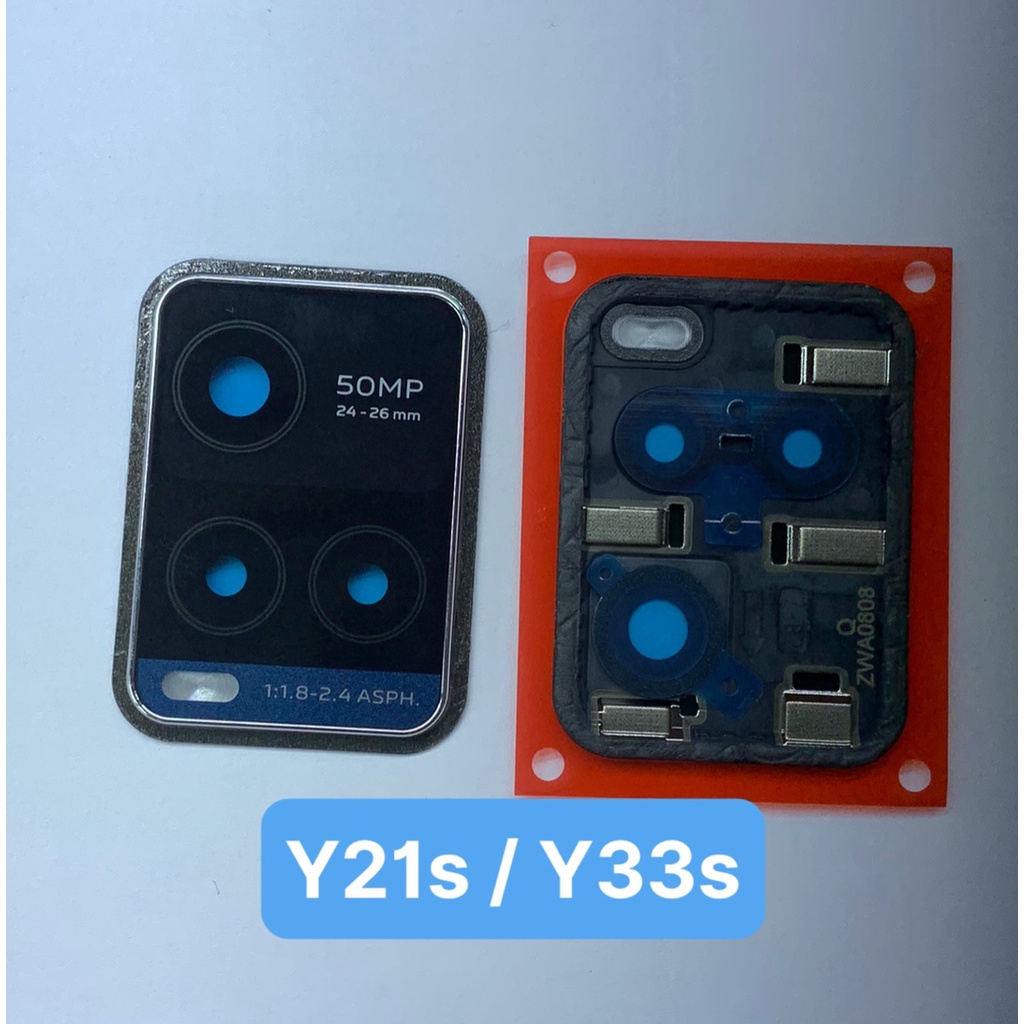 Cụm kính camera liền vành và không vành / kính rời vivo Y21s / Y33s