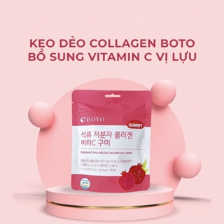 Kẹo dẻo lựu gummy collagen botto hàn quốc 30 viên - ảnh sản phẩm 8