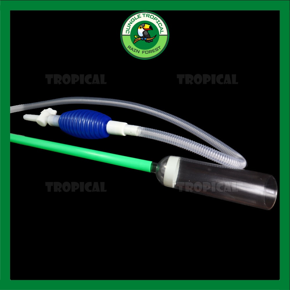 Bơm tay thay nước hồ cá thủy sinh- hút cặn đáy phân cá cảnh - có van khóa chỉnh dòng siêu tiện lợi