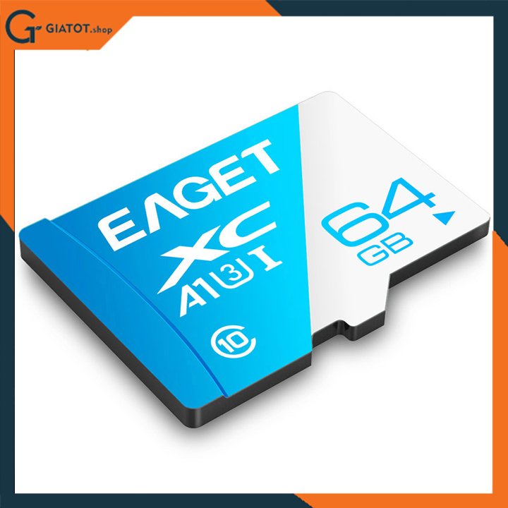 Thẻ nhớ micro 32Gb EAGET Class 10 80Mb/s chính hãng