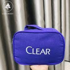 TÚI ĐỰNG MỸ PHẨM, ĐỰNG BÚT, DỤNG CỤ CÁ NHÂN ... (QUÀ TẶNG TỪ: CLEAR / TRÀ C2/ LACTACYD/ DAIRY MILK ) {10 tặng 1}