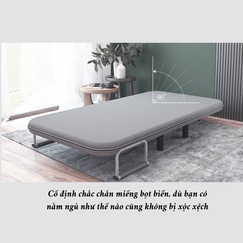 Ghế sofa giường 2 trong 1 tiện lợi cho dân văn phòng, Ghế sofa giường gấp gọn khung thép chắc chắn | BigBuy360 - bigbuy360.vn