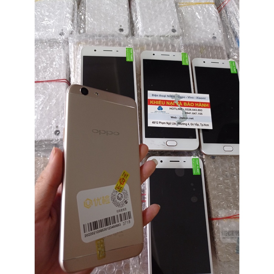 Điện thoại OP - PO f1s Ram 4/64GB màn hình tai thỏ 6.2 inch, chơi game liên quân mượt, bh 12 tháng