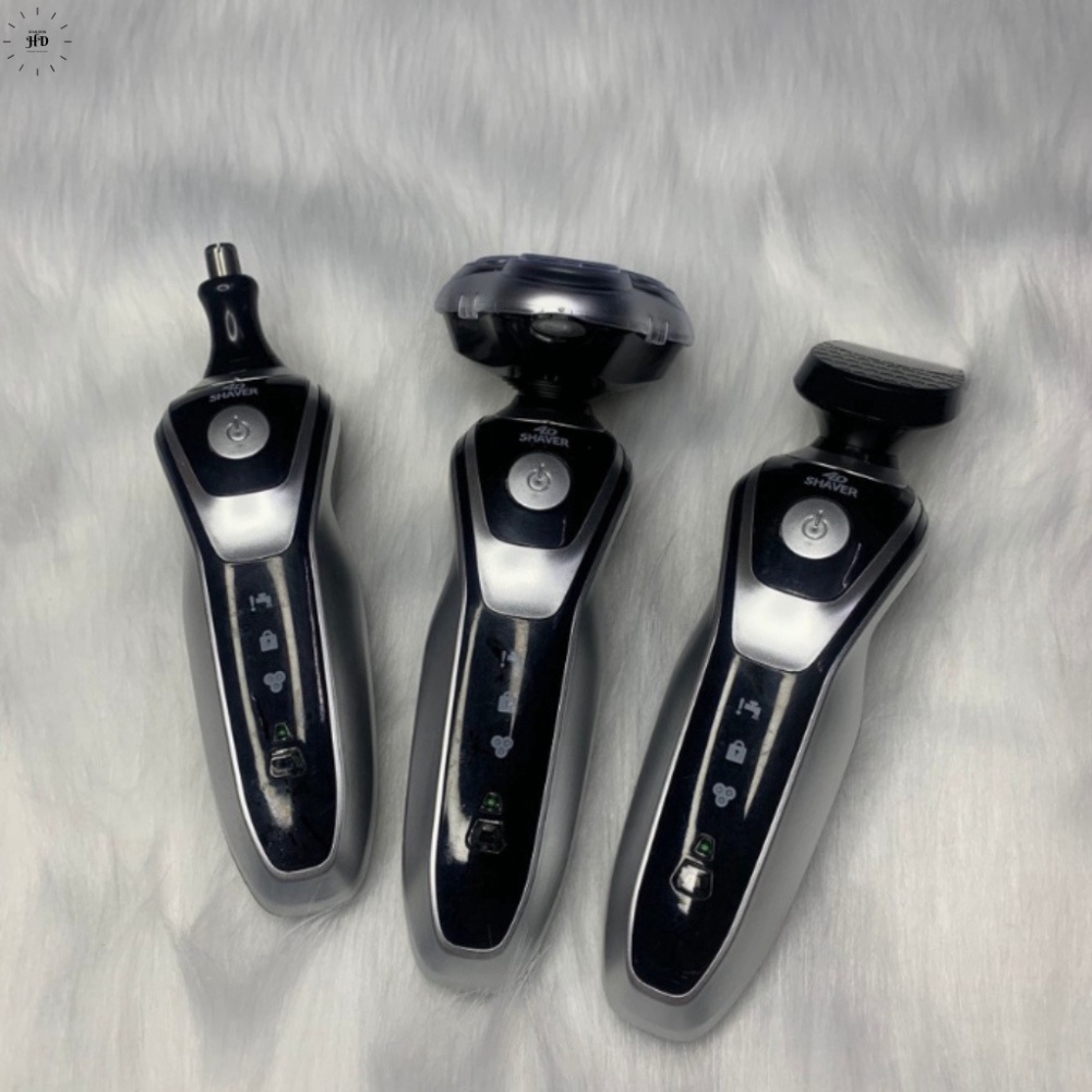 Máy cạo râu SK1588 3 in 1 thông minh, chống nước cao cấp . HD