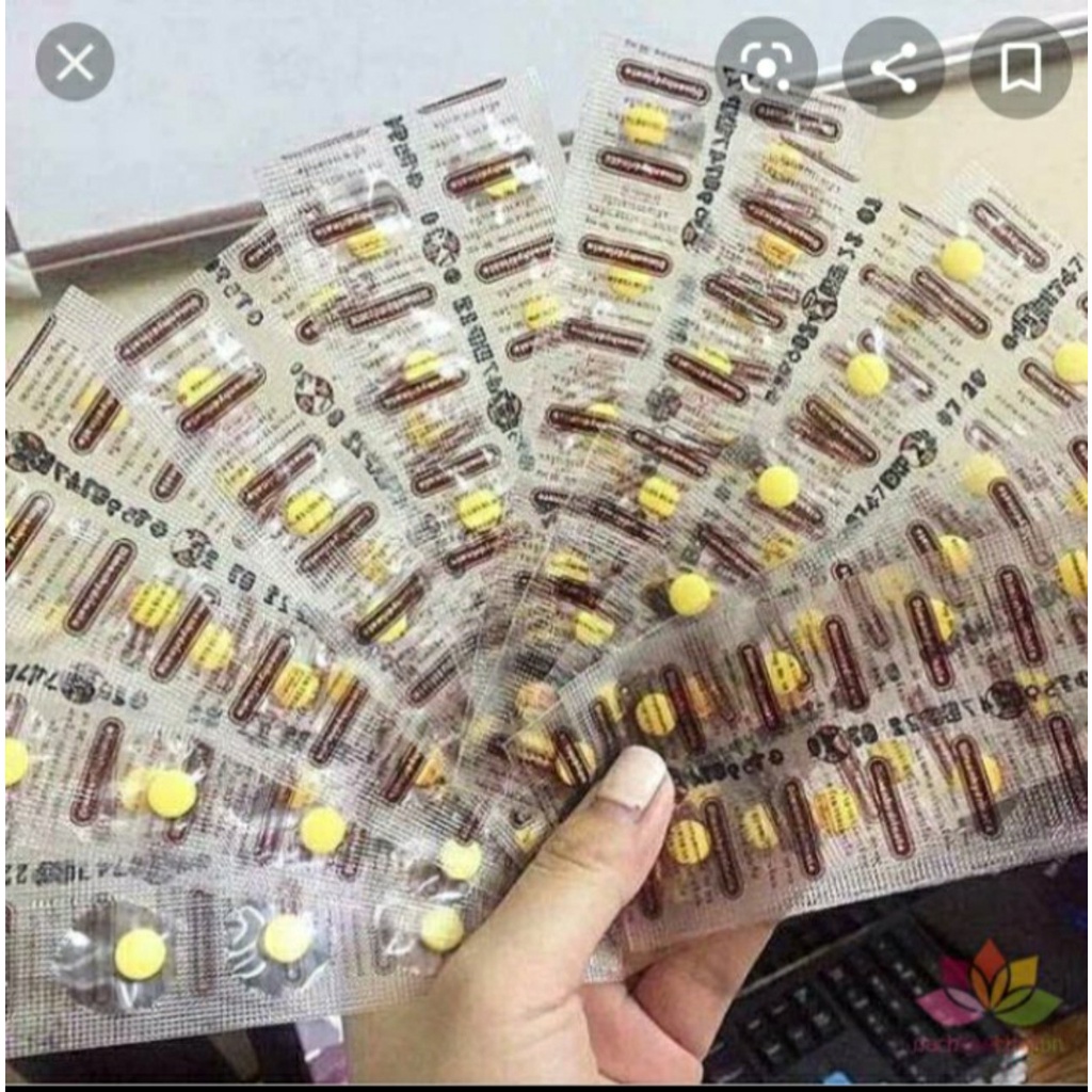 Kẹo xay tàu, xe, máy bay Dimenhy nội địa Thái ( Cam kết chính hãng)