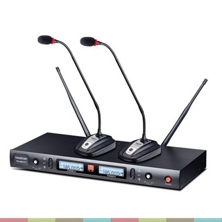 Takstar ts-8807tt - micro không dây uhf 2 kênh cho hội nghị, giảng dạy, phát thanh