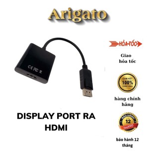 Cáp chuyển Display Port to HDMI, display port ra hdmi - Chuyển từ Máy tính, Laptop qua Máy chiếu hoặc Tivi