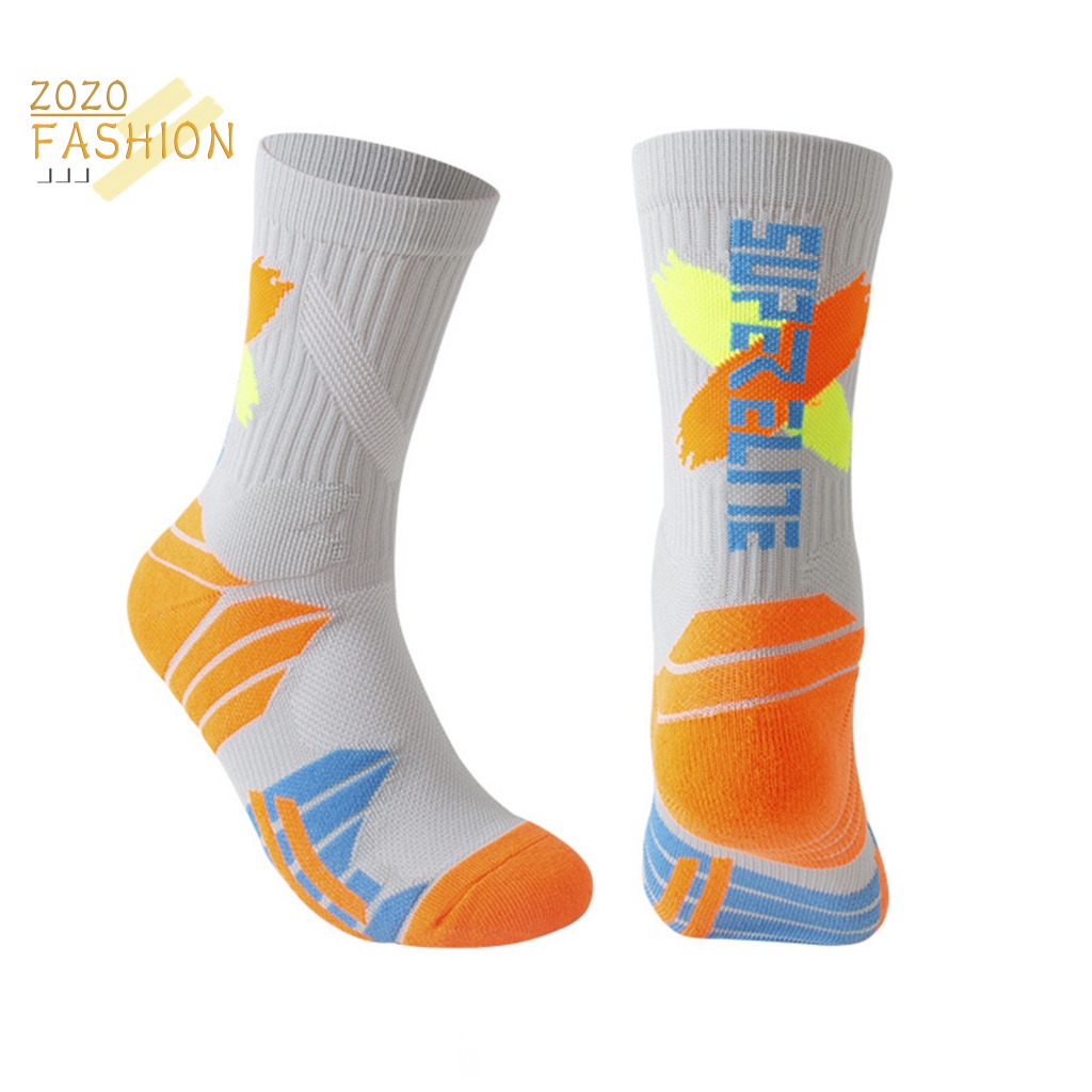 1 Đôi Vớ Thể Thao Cổ Trung Thoáng Khí Thoải Mái