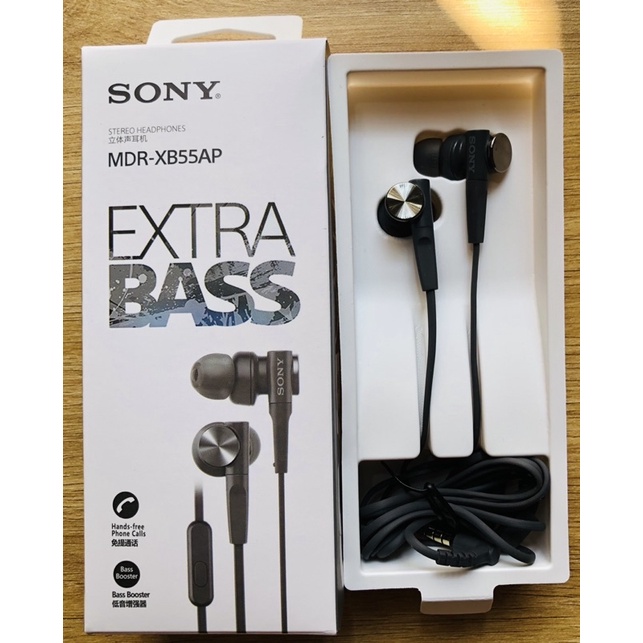 Tai nghe Có Dây Sony Extra Bass MDR-XB55AP Hàng Mới Chính Hãng Fullbox