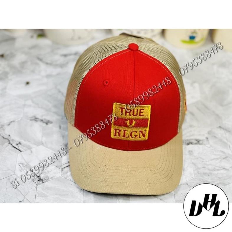 Mũ Lưỡi Trai NAM Nữ Thể Thao - Nón Ông Địa TRUE RLGN Vuông Lưới Phù Hợp Với Người Chơi Hệ Đẳng Cấp