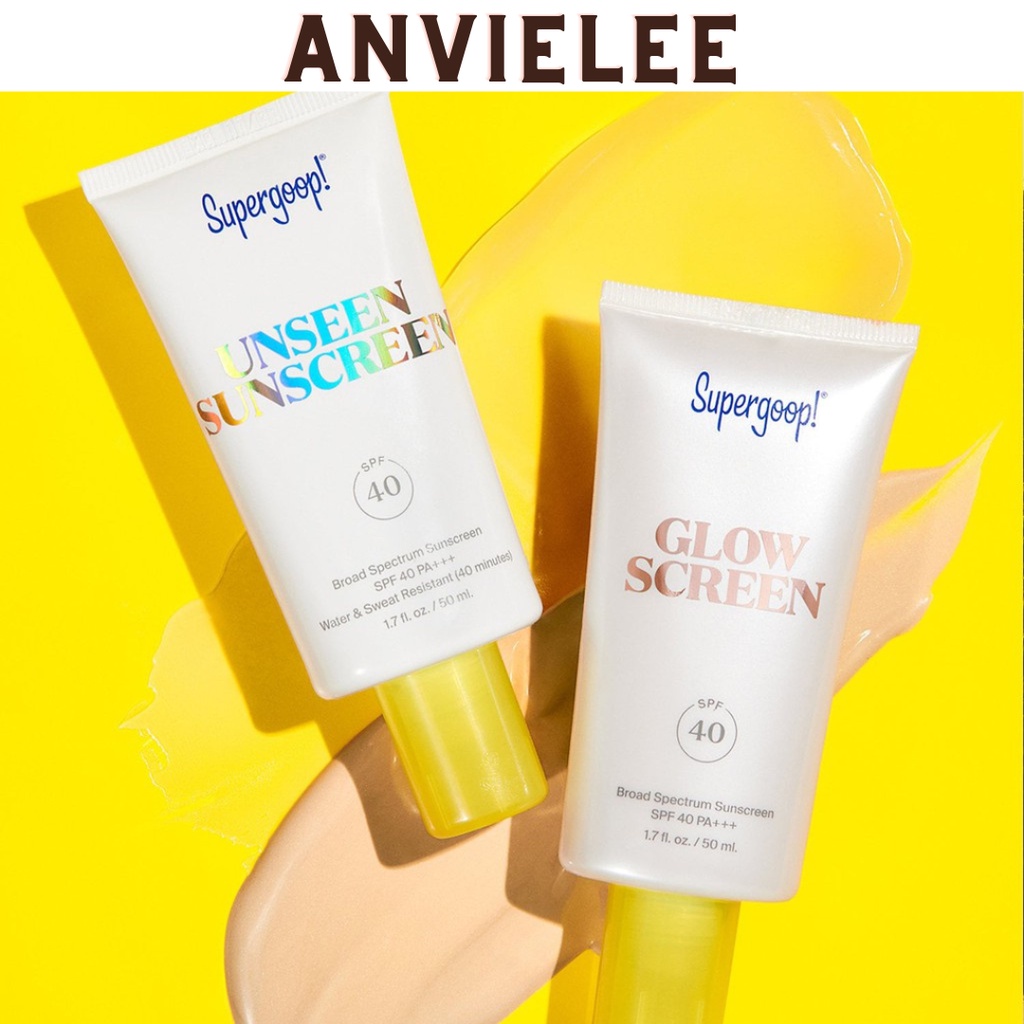 SPF40 Kem Chống Nắng Supergoop! Unseen Sunscreen Glow Screen 50ml date cận