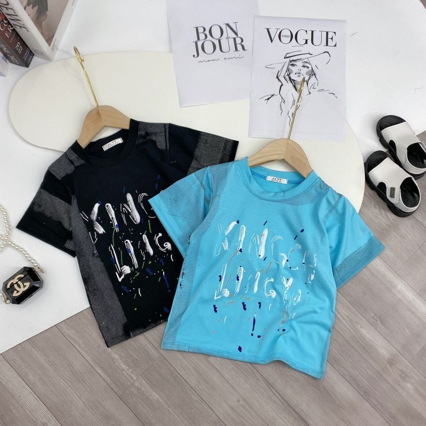 Bộ quần áo hè "King" 13-48kg cho bé trai 4-14 tuổi. Năng động - Thấm hút mồ hôi. Hàng may kỹ. B57