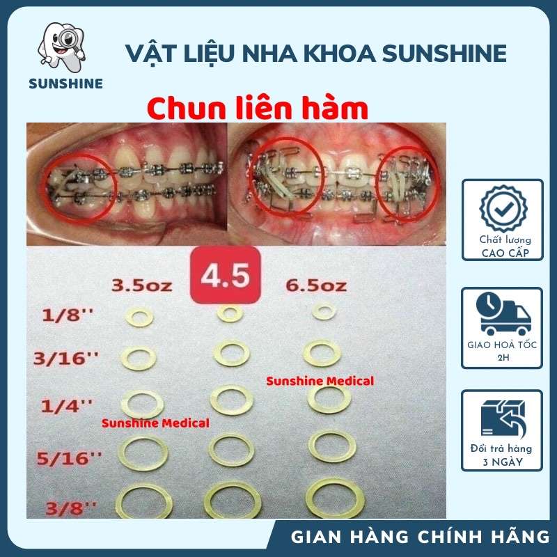 Chun liên hàm dùng trong chỉnh nha