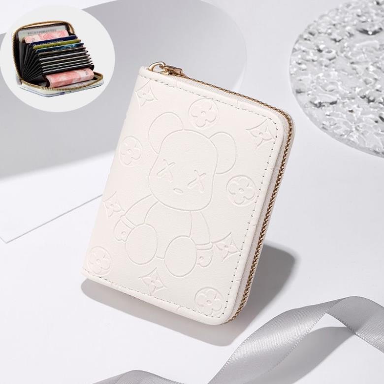 Ví Mini Hoạ Tiết DIO Khoá , Mocchii Dập Nổi Siêu Hot Nhỏ Gọn Bỏ Túi Softie v06