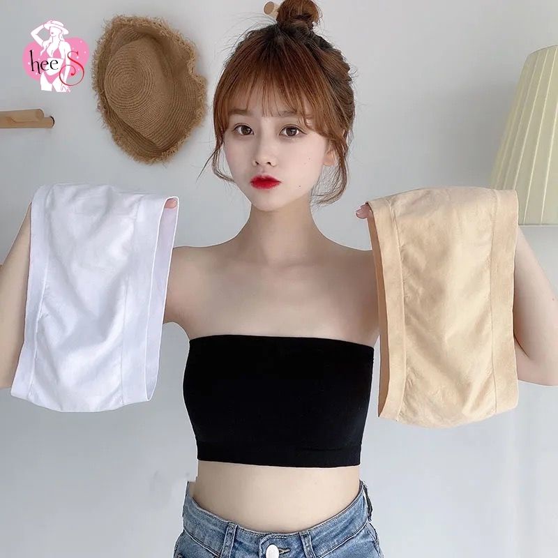 Áo Lót Nữ Không Dây Cotton Học Sinh Co Giãn Mền Mịn HeeS0123