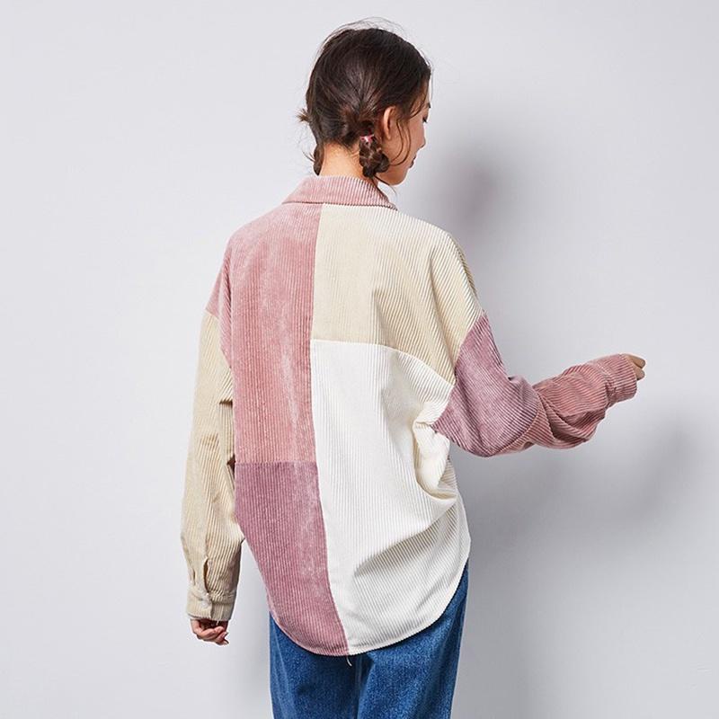 Áo Sơ Mi Dài Tay Phối Màu PUWAS Dáng Unisex Form Rộng Heybigall