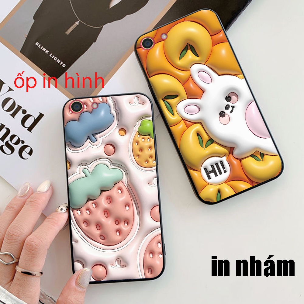 Ốp lưng oppo f1S / oppo f3 / oppo f3 plus in hình 3d mẫu hoa quả mới nhất