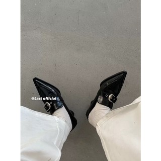 [Order] Giày cao gót mũi nhọn móc cài