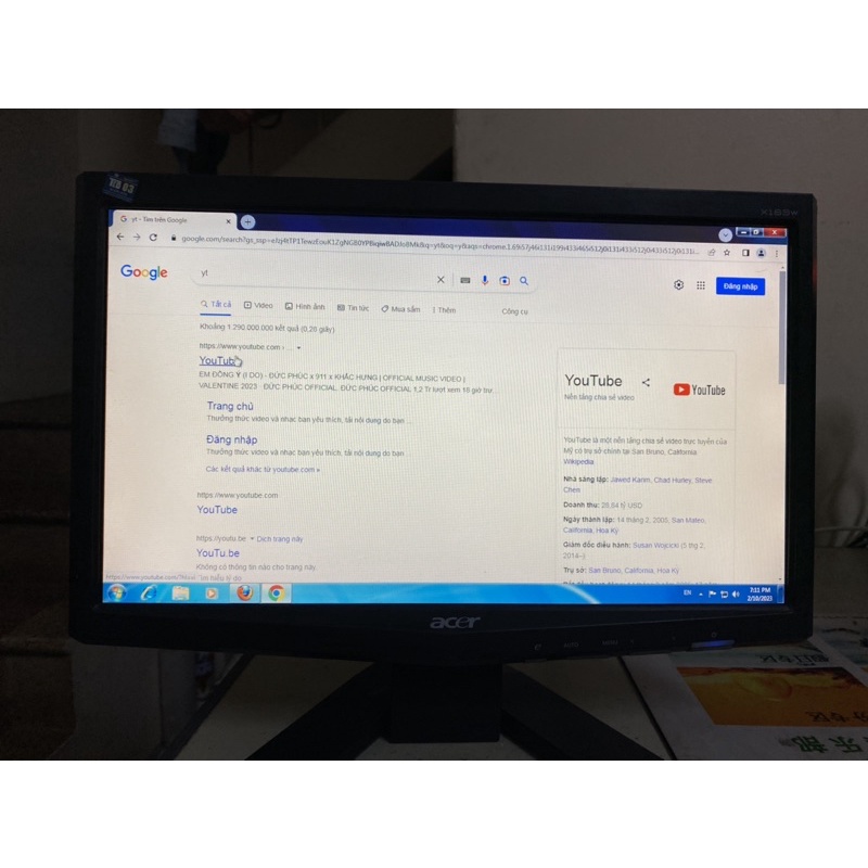 Lô màn hình 16inch nhỏ gọn giá rẻ