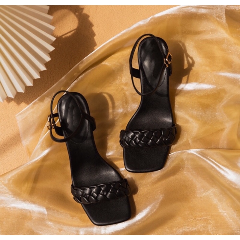 Sandal nữ da bò quai tết ngang sandal Bona Mente xuất khẩu Nga mềm mại thoải mái cho mùa hè