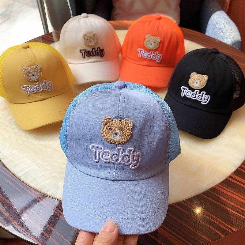 Mũ Lưỡi Trai Chống Nắng Họa Tiết Hoạt Hình Thời Trang Mùa Xuân Cho Bé