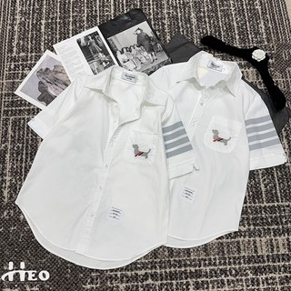 ( SALE ) Áo sơ mi cộc tay thom cún thêu