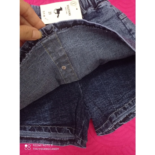 Quần jean giả váy cho bé 10-22kg