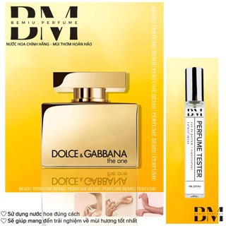Nước hoa 𝐃𝐨𝐥𝐜𝐞 & 𝐆𝐚𝐛𝐛𝐚𝐧𝐚 the one gold for women 𝗕𝗲𝗺𝗶𝘂𝘀𝘁𝗼𝗿𝗲𝗽𝗲𝗿𝗳𝘂𝗺𝗲