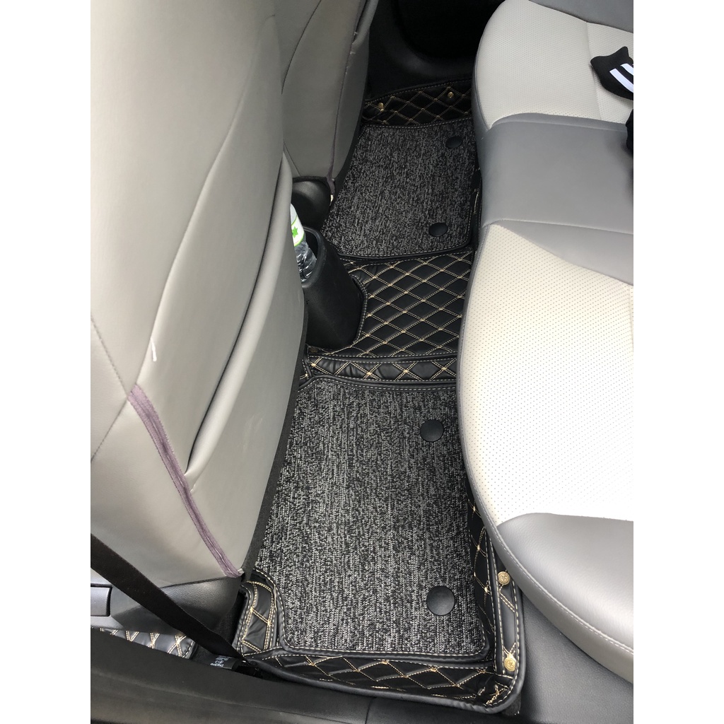 Thảm lót sàn 6D da PU cao cấp cho xe Kia Soluto