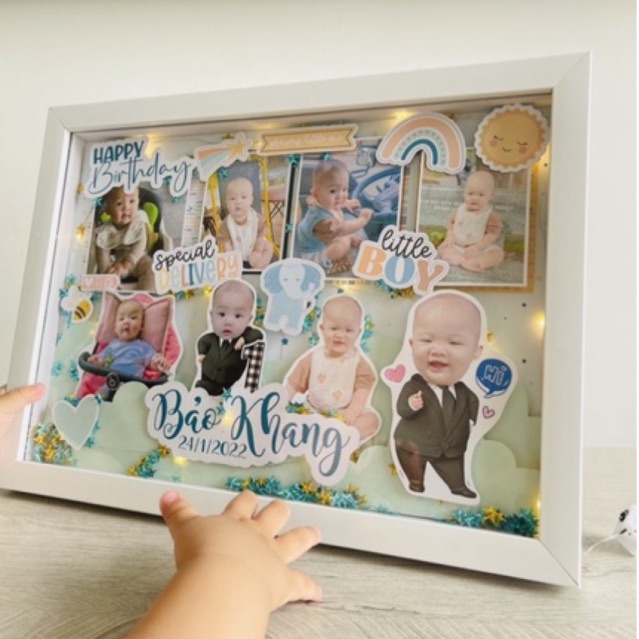 KHUNG ẢNH NỔI 3D - size 30x40cm siêu hoành tráng