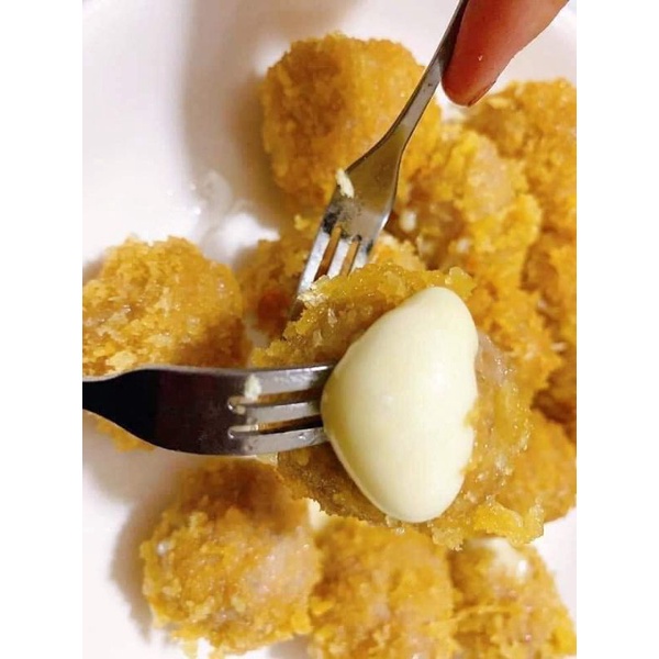 Nem Viên Huta Nem Chua Rán Nhân Phô Mai Kéo Sợi ❤️GIÁ SỈ❤️Hộp 12 Viên Chuẩn Cty Béo Ngậy Thơm Ngon